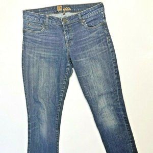 Kut From The Kloth Mid Rise Mom Jean Size 6 30 Reg Med Dark Wash
